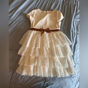 Bitty Baby From America Girl Holiday Dress Size 7